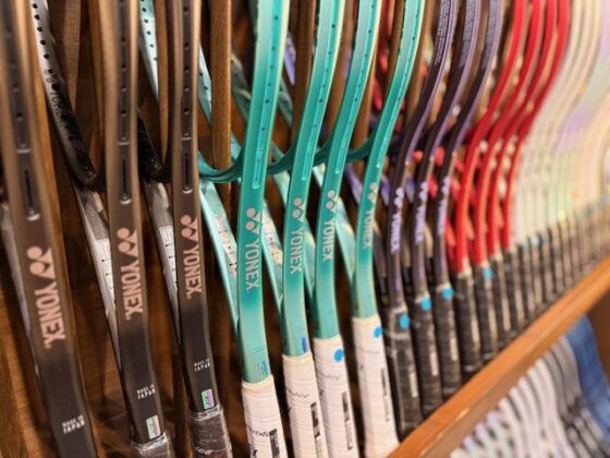 ラケット売り場